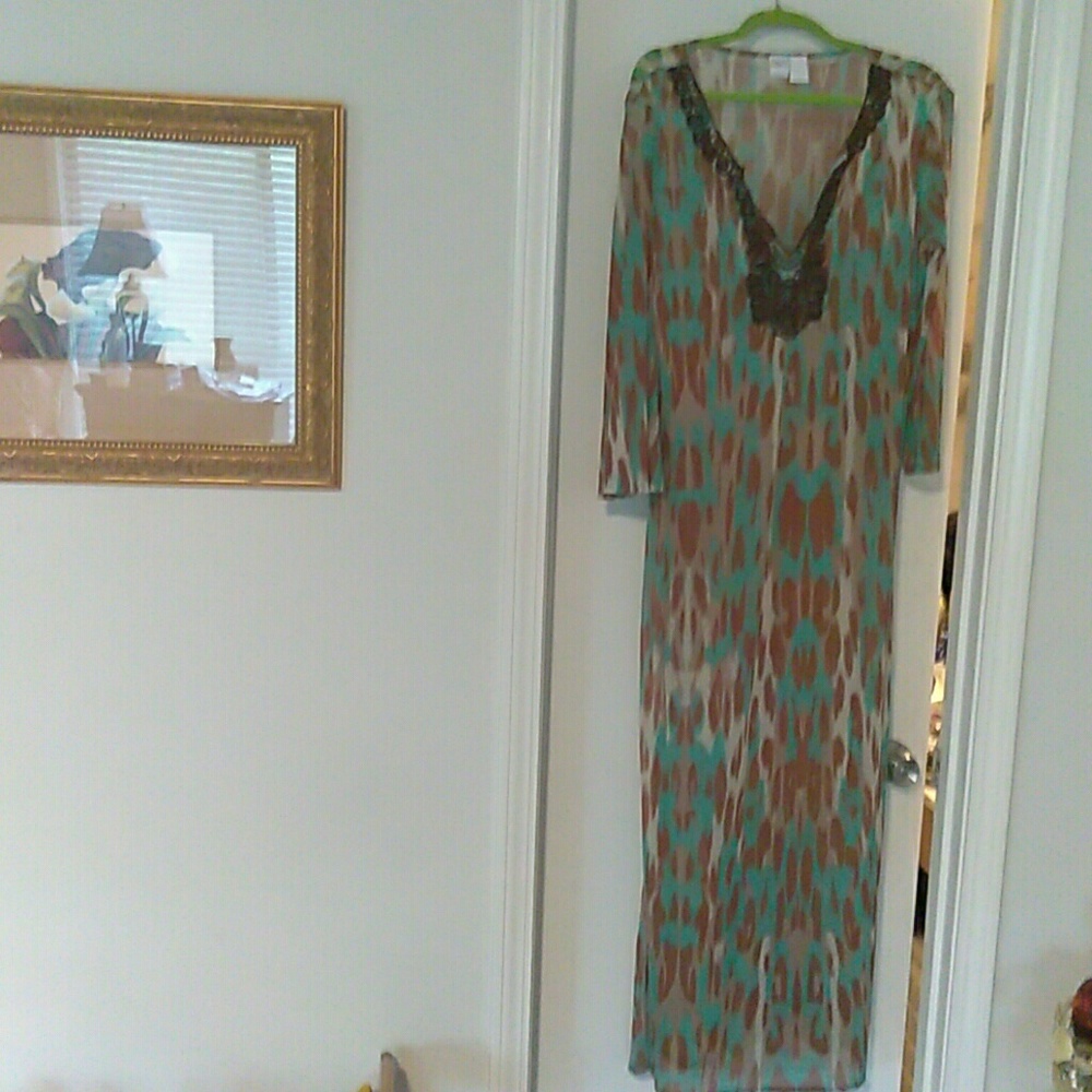 Sheer Maxi Dress